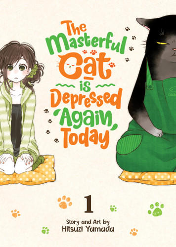 The Masterful Cat Is Depressed Again Today Vol. 1 (The Masterful Cat Is Depressed Again Today) book cover by Hitsuzi Yamada