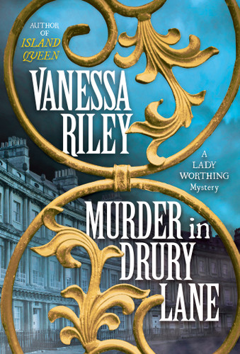 Murder in Drury Lane (The Lady Worthing Mysteries) book cover by Vanessa Riley