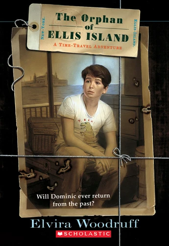 The Orphan of Ellis Island: A Time-Travel Adventure book cover by Elvira Woodruff