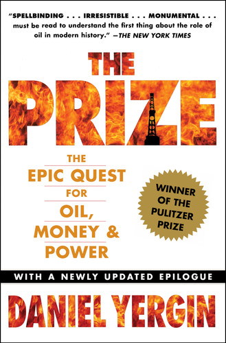 The Prize: The Epic Quest for Oil, Money & Power book cover by Daniel Yergin