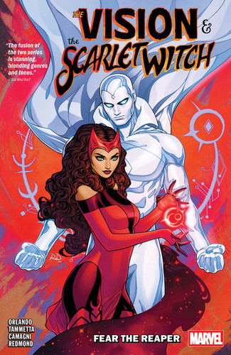 The Vision & The Scarlet Witch: Fear The Reaper (THE VISION & THE SCARLET WITCH) book cover by Steve Orlando