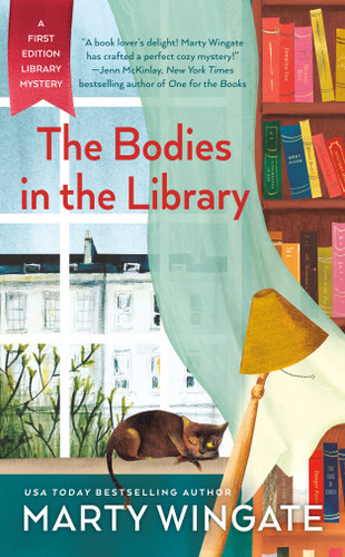 The Bodies in the Library (A First Edition Library Mystery) book cover by Marty Wingate