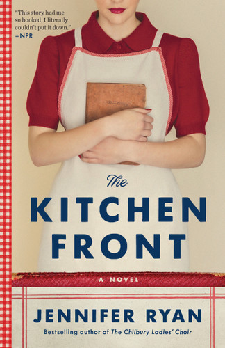 The Kitchen Front: A Novel book cover by Jennifer Ryan