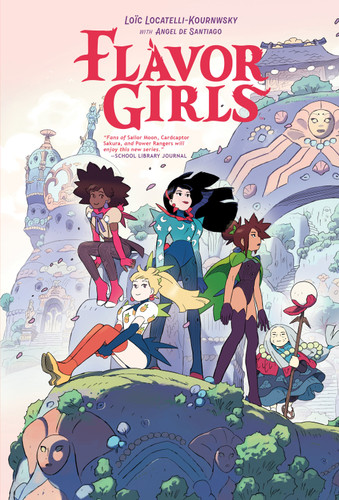 Flavor Girls (Flavor Girls) book cover by Loïc Locatelli-Kournwsky