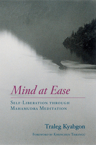 Mind at Ease: Self-Liberation through Mahamudra Meditation book cover by Traleg Kyabgon