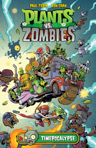 Plants vs. Zombies Volume 2: Timepocalypse (Plants vs. Zombies) book cover by Paul Tobin