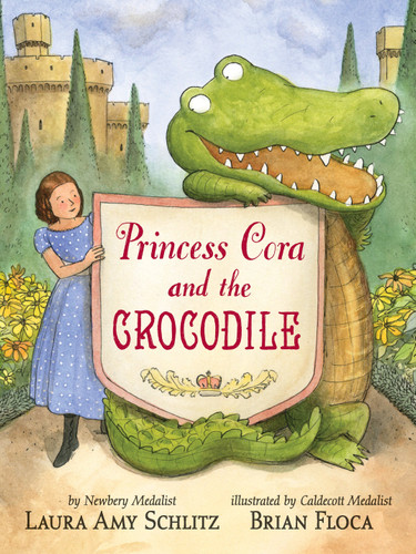 Princess Cora and the Crocodile book cover by Laura Amy Schlitz