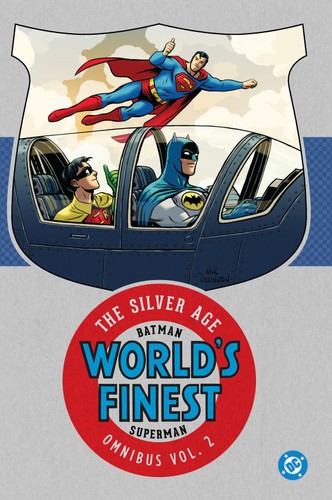 Batman & Superman in World's Finest: The Silver Age Omnibus Vol. 2 (New Edition) book cover by Edmond Hamilton, Dave Wood, Bill Finger
