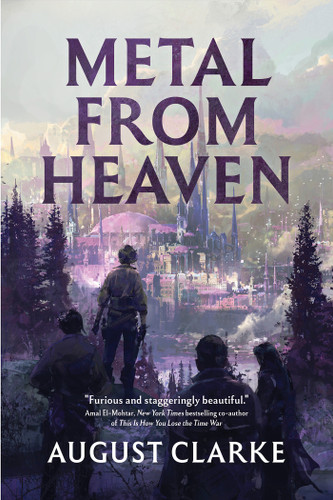 Metal from Heaven book cover by August Clarke