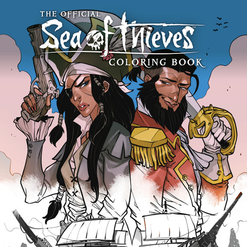 The Official Sea of Thieves Coloring Book (SEA OF THIEVES) book cover by Titan
