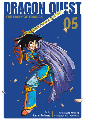 Dragon Quest: The Mark of Erdrick 05 (Dragon Quest: The Mark of Erdrick) book cover by Kamui Fujiwara, Chiaki Kawamata, Junji Koyanagi