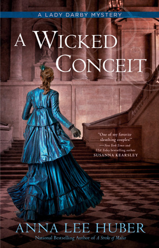 A Wicked Conceit (A Lady Darby Mystery) book cover by Anna Lee Huber