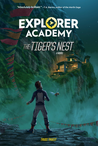 Explorer Academy: The Tiger's Nest (Book 5) (Explorer Academy) book cover by Trudi Trueit
