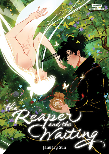 The Reaper and The Waiting: A WEBTOON Unscrolled Graphic Novel book cover by 