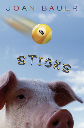 Sticks book cover by Joan Bauer