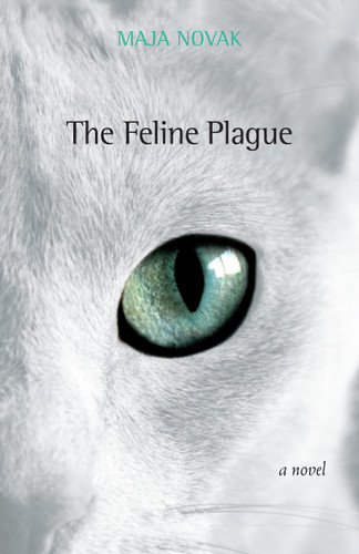 The Feline Plague book cover by Maja Novak