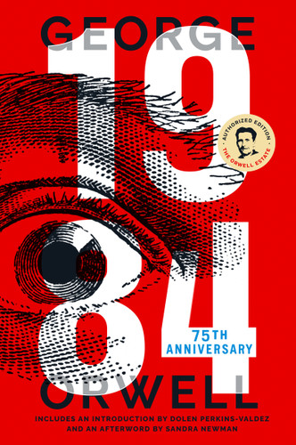 1984: 75th Anniversary book cover by George Orwell