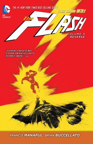 The Flash Vol. 4: Reverse (The New 52) book cover by Francis Manapul, Brian Buccellato