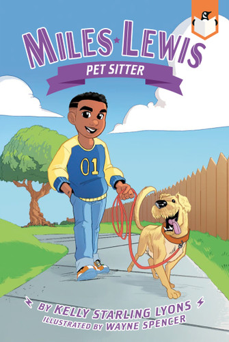 Pet Sitter #5 (Miles Lewis) book cover by Kelly Starling Lyons
