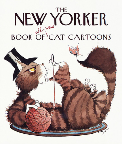 The New Yorker Book of All-New Cat Cartoons book cover by The New Yorker