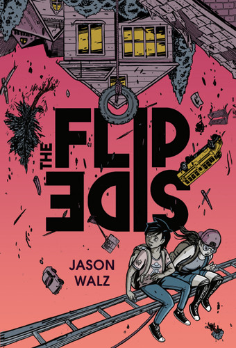 The Flip Side: A Graphic Novel book cover by Jason Walz
