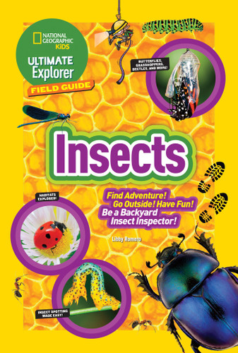 Ultimate Explorer Field Guide: Insects: Find Adventure! Go Outside! Have Fun! Be a Backyard Insect Inspector! (NGK Ultimate Explorer Field Guides) book cover by Libby Romero