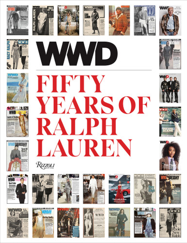 WWD Fifty Years of Ralph Lauren book cover by WWD