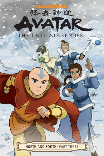 Avatar: The Last Airbender--North and South Part Three (Avatar: The Last Airbender) book cover by Gene Luen Yang, Michael Dante DiMartino, Bryan Konietzko