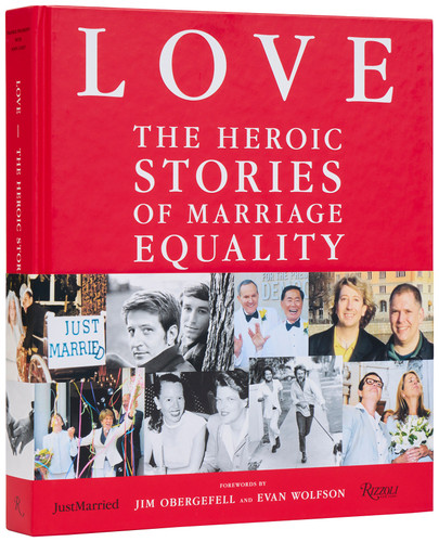 LOVE: The Heroic Stories of Marriage Equality book cover by Frankie Frankeny