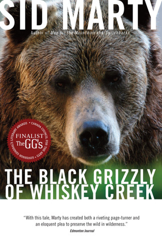 The Black Grizzly of Whiskey Creek book cover by Sid Marty
