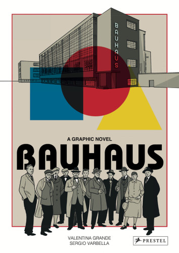 Bauhaus Graphic Novel book cover by Valentine Grande