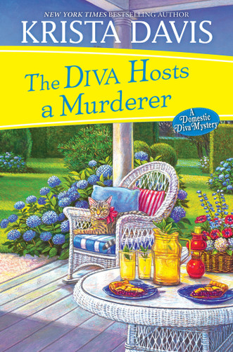 The Diva Hosts a Murderer (A Domestic Diva Mystery) book cover by Krista Davis