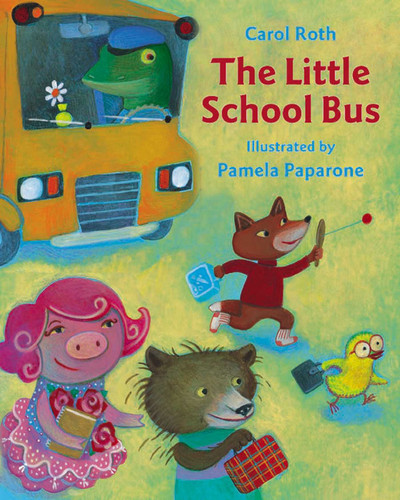 The Little School Bus book cover by Carol Roth
