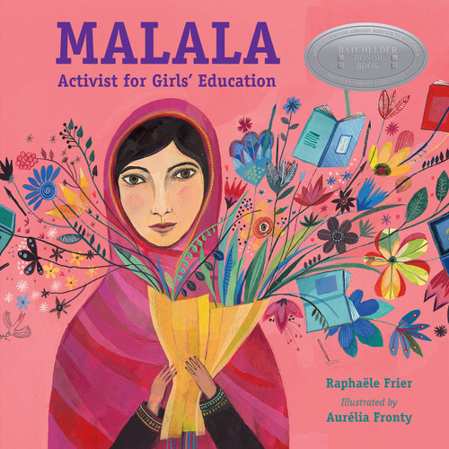 Malala: Activist for Girls' Education book cover by Raphaële Frier