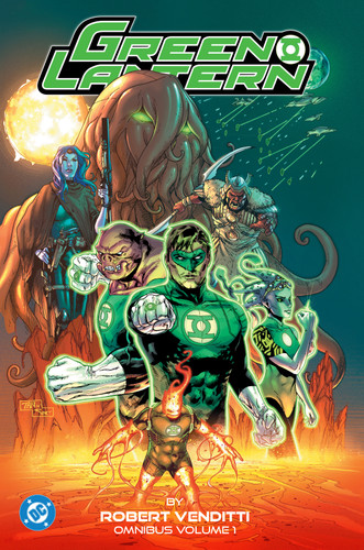 Green Lantern by Robert Venditti Omnibus Vol. 1 book cover by Robert Venditti