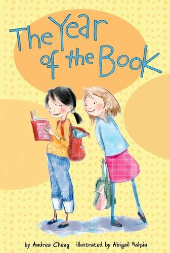The Year of the Book book cover by Andrea Cheng