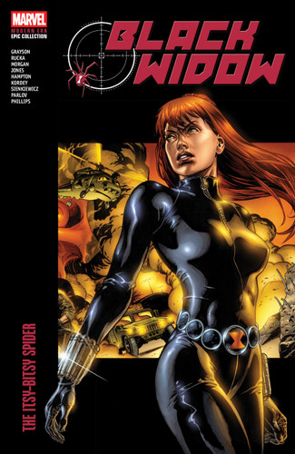 Black Widow Modern Era Epic Collection: The Itsy-Bitsy Spider book cover by Devin Grayson, Marvel Various
