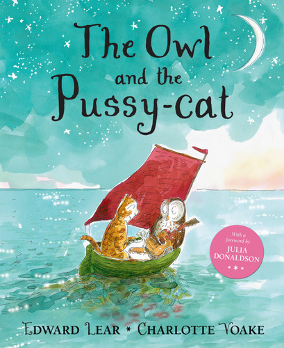 The Owl and the Pussy-cat book cover by Edward Lear