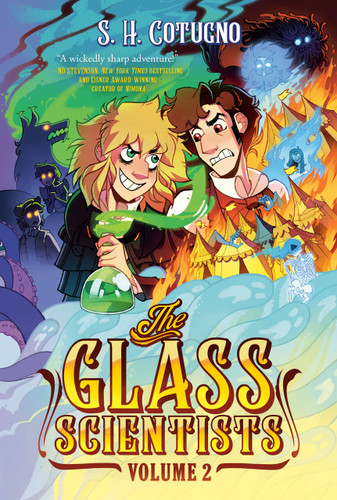 The Glass Scientists: Volume Two: A Graphic Novel (The Glass Scientists) book cover by S. H. Cotugno