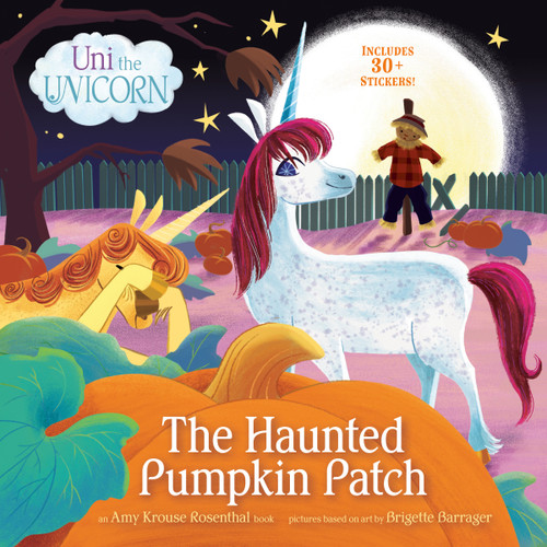 Uni the Unicorn: The Haunted Pumpkin Patch (Uni the Unicorn) book cover by Amy Krouse Rosenthal