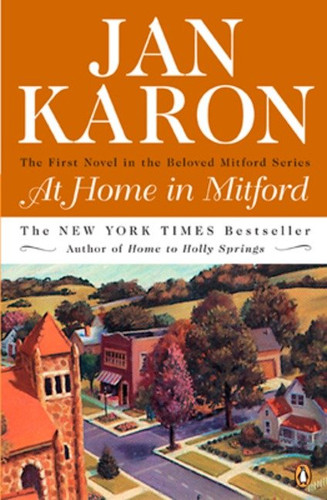 At Home in Mitford: A Novel (A Mitford Novel) book cover by Jan Karon