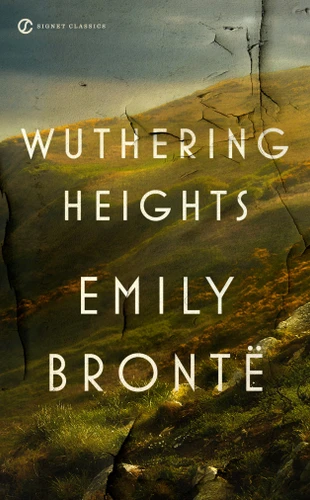 Wuthering Heights book cover by Emily Bronte