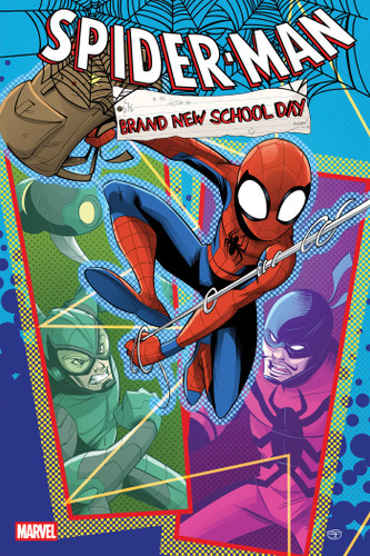 Spider-Man: Brand New School Day (SPIDER-MAN: HOMEROOM HEROES) book cover by Steve Foxe, Marco Rizzo