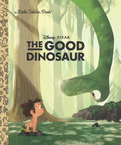 The Good Dinosaur Little Golden Book (Disney/Pixar The Good Dinosaur) (Little Golden Book) book cover by Bill Scollon