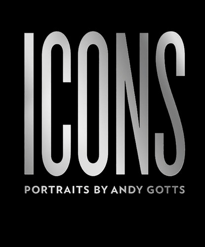 ICONS: Portraits by Andy Gotts book cover by Andy Gotts