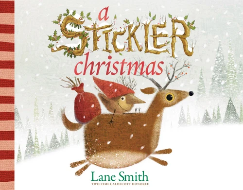 A Stickler Christmas (A Stickler Story) book cover by Lane Smith