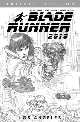 Blade Runner 2019: Vol. 1: Los Angeles Artist's Edition (Graphic Novel) (BLADE RUNNER) book cover by Michael Green, Mike Johnson