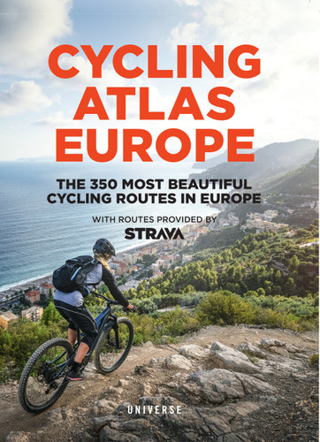Cycling Atlas Europe: The 350 Most Beautiful Cycling Trips in Europe (Cycling Atlases) book cover by Claude Droussent