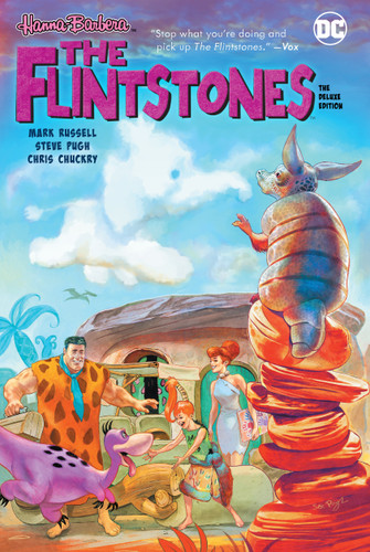 The Flintstones The Deluxe Edition book cover by Mark Russell
