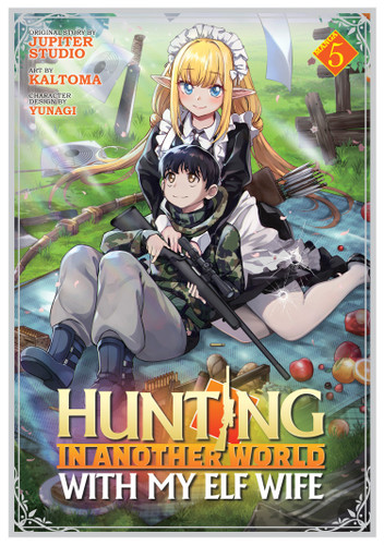 Hunting in Another World With My Elf Wife (Manga) Vol. 5 (Hunting in Another World With My Elf Wife (Manga)) book cover by Jupiter Studio